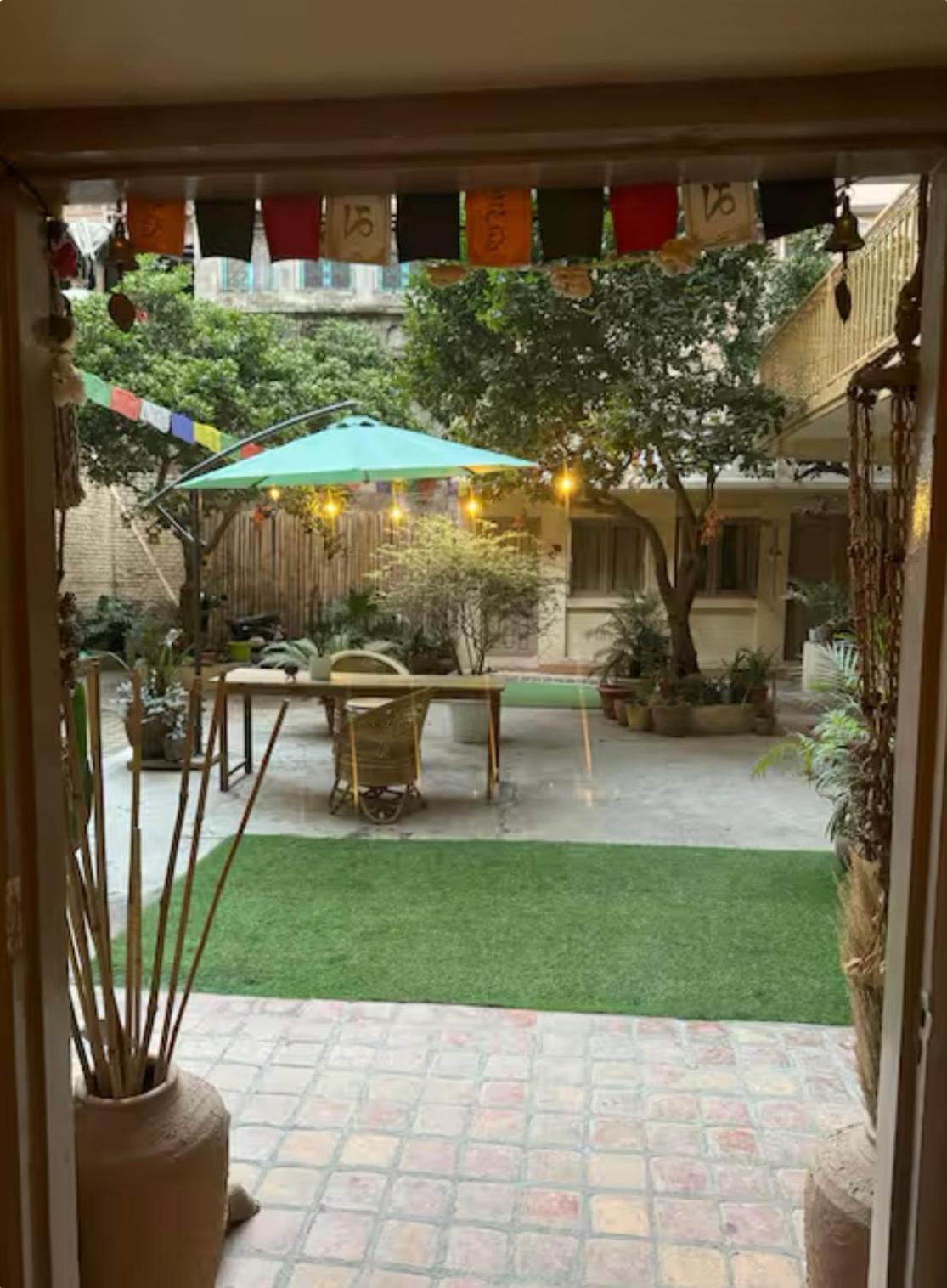 The Melo Pomelo Courtyard. Lägenhet Kathmandu Exteriör bild
