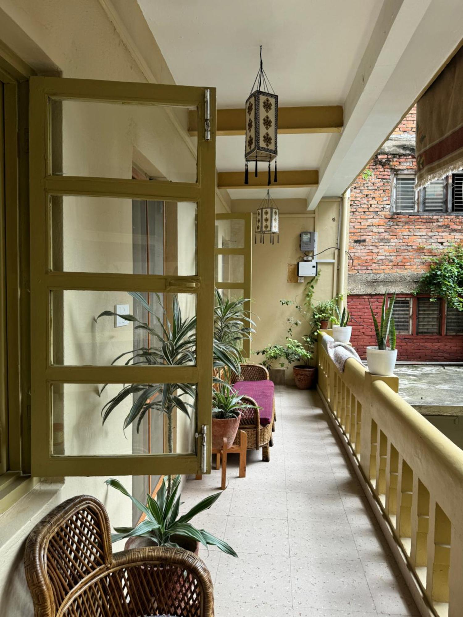 The Melo Pomelo Courtyard. Lägenhet Kathmandu Exteriör bild