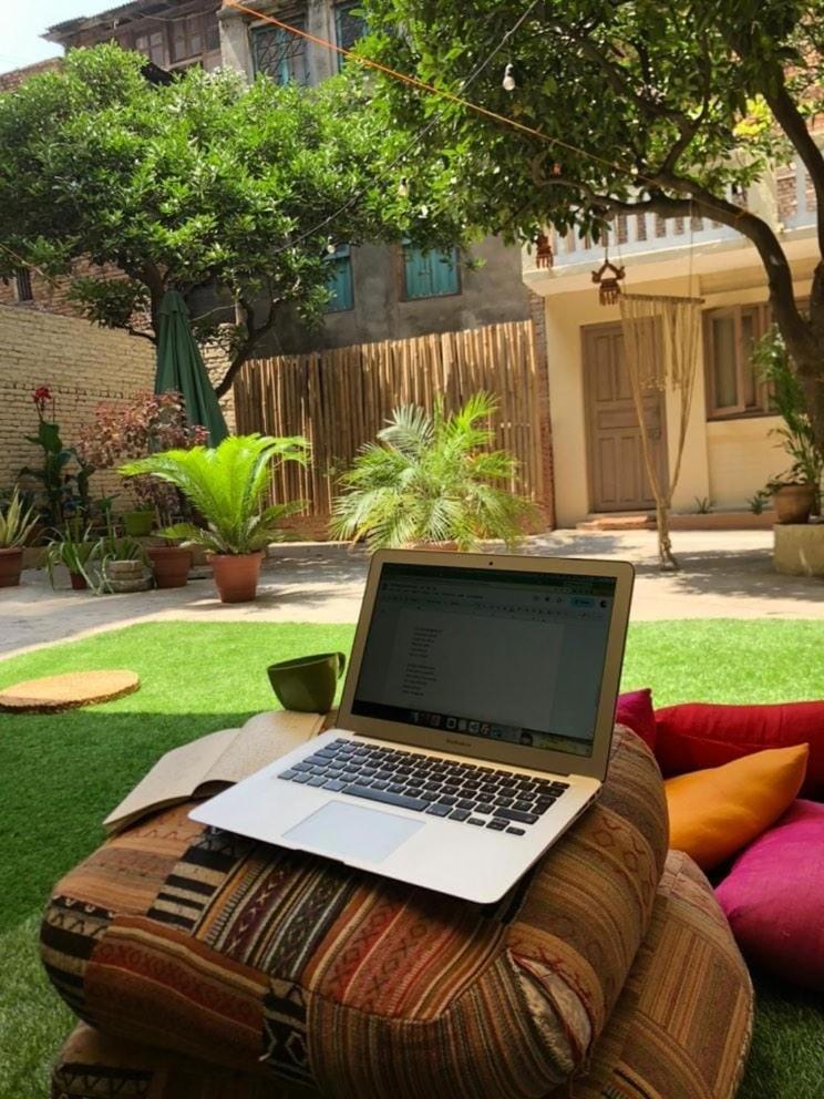 The Melo Pomelo Courtyard. Lägenhet Kathmandu Exteriör bild